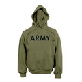 GI Type Army Olive Drab Hooded Pullover Sweatshirt (2XL)